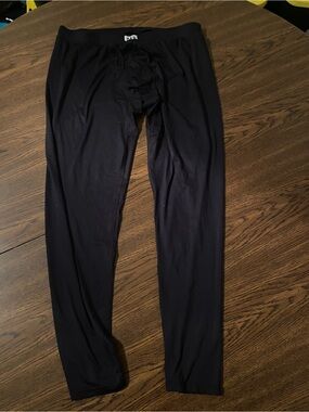 Black GAP Men's Thermal Long Johns